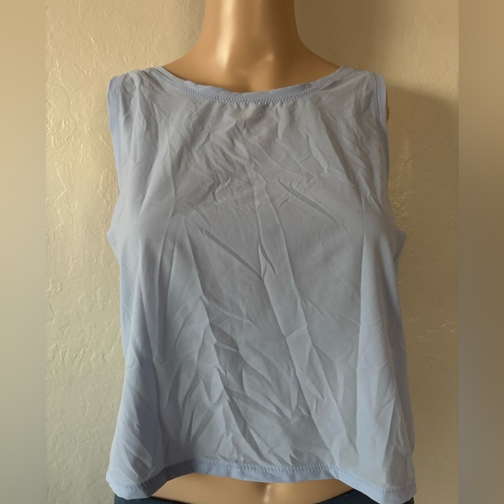 Outdoor Voices sleeveless cropped exercise top